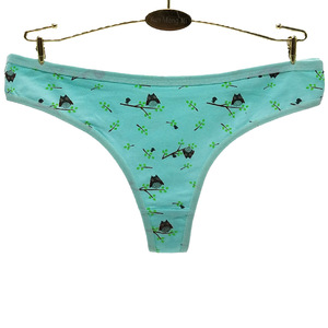 Slip da Donna in Cotone Stampato per l'Esportazione Sudamericana, Biancheria Intima Femminile in Cotone Disponibile in Magazzino - Product Image 2