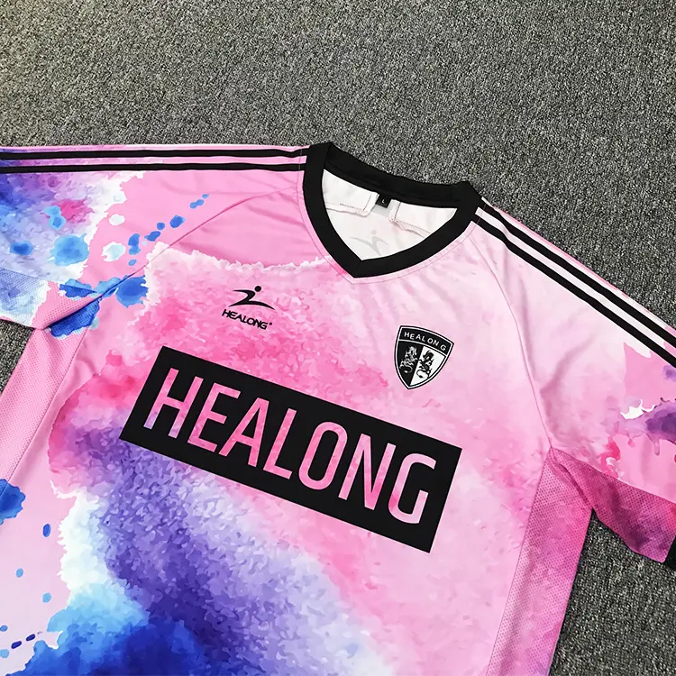 Thăng hoa thiết kế đồng phục bóng đá bán buôn bóng đá Áo sơ mi bóng đá Jersey