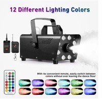 Machine à fumée puissante de haute qualité 1200W avec télécommande, construction métallique, capacité de 2L pour mariages et fêtes