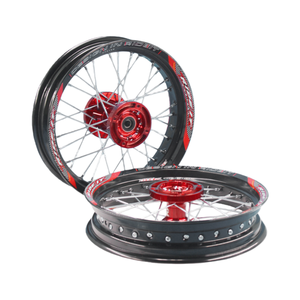 Pièces de moto tout-terrain, jante en alliage avec <span class=keywords><strong>moyeu</strong></span> en alliage 2,5/3,0-14 pouces pour pièces de roue de moto, jante arrière en aluminium 14 pouces 15 mm - Product Image 2