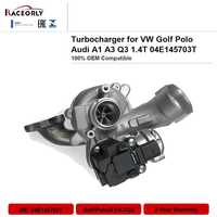 RACEORLY 04E145703T Turbocompresseur RHF3 Compatible avec VW Golf VII Jetta Polo Audi A1 A3 1.4 TSI Moteur EA211 CZCA CZDA CPTA