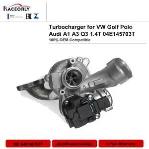 Turbocompresseur RACEORLY IHI RHF3 OE 04E145703T 04E145701B pour VW Golf VII Jetta Polo Audi A1 A3 <span class=keywords><strong>1</strong></span>.4 <span class=keywords><strong>TSI</strong></span> EA211 CZCA CZDA CPTA - Product Image 1