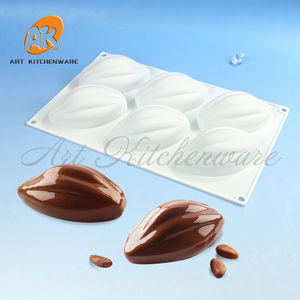 AK Khuôn làm bánh mousse silicon <span class=keywords><strong>3D</strong></span> ca cao khuôn làm bánh kem sô cô la trái cây mô phỏng khuôn làm bánh trang trí bánh ngọt làm bánh - Product Image 5