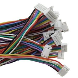 Fabrieksgroothandel op maat gemaakte 1,25 mm pitch 8-pins JST-GH / GHR-08V connectoren met siliconen 3239 30AWG rubberen draadkabel - Product Image 2
