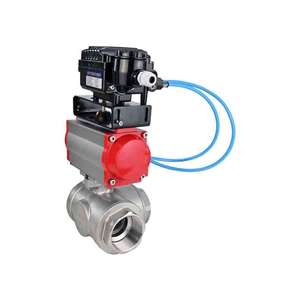 ลูกบอลสแตนเลส AISI 316 DNOVA 3h-l-rpss316200mm-iso-pnevpr-da-epp-soz เกลียว Npt/bsp แบบนิวเมติก 3h-l-rpss316200mm-iso-pne - Product Image 6