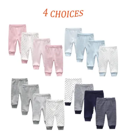 4 Stks/partijen 100% Katoenen Babybroek Shorts