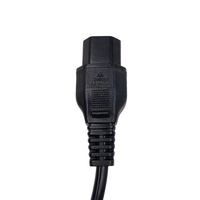 Cable de Alimentación CA con Enchufe Tipo N Brasileño a IEC C13 Bloqueable para Monitor/Computadora