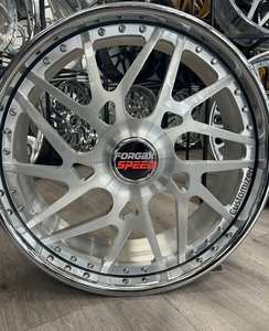 ล้อฟอร์จอลูมิเนียมแบบขัดเงา Forgex รุ่นใหม่ ขนาด 20-30 นิ้ว ขอบลึก สำหรับรถยนต์นั่งส่วนบุคคล ชุด 2 ชิ้น - Product Image 1