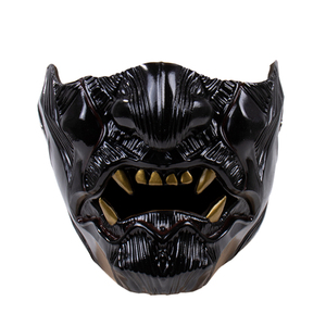 Maschera in Lattice per Cosplay <span class=keywords><strong>Ghost</strong></span> <span class=keywords><strong>of</strong></span> Tsushima, Accessorio per Costume di Halloween, Maschera Spaventosa per Feste a Tema - Product Image 1