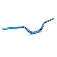 Guidon de vélo de montagne en alliage d'aluminium 31,8 mm * 720/780 mm Grand guidon de vélo à col de cygne Guidon surélevé 90 mm Guidon de vélo