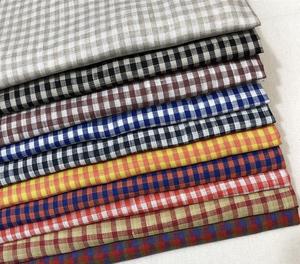 <span class=keywords><strong>Tissu</strong></span> 100% <span class=keywords><strong>lin</strong></span> teint <span class=keywords><strong>en</strong></span> fil, à carreaux colorés, à motifs gingham, respirant, <span class=keywords><strong>en</strong></span> <span class=keywords><strong>lin</strong></span>, pour hommes <span class=keywords><strong>et</strong></span> femmes - Product Image 2