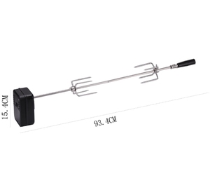 Juego <span class=keywords><strong>de</strong></span> Motor para Asador <span class=keywords><strong>de</strong></span> Barbacoa, Kit <span class=keywords><strong>de</strong></span> Asador para Barbacoa al Aire Libre, Varilla <span class=keywords><strong>de</strong></span> Acero Inoxidable, Tenedores para Carne - Product Image 2