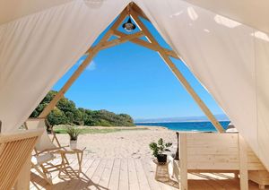 Carpas <span class=keywords><strong>de</strong></span> 24 Metros Cuadrados con Diseño <span class=keywords><strong>de</strong></span> Casa, Carpa Prefabricada para <span class=keywords><strong>Dormir</strong></span> con Baño y Control <span class=keywords><strong>de</strong></span> Clima - Product Image 5