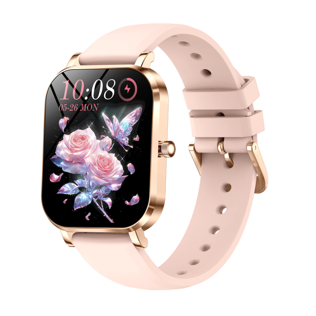 SANVNET MK90 2026 Hot Selling 1.75 Inch Fashion Women Smart Watch Multi-sport Model BT Calling Smartwatch for Lady