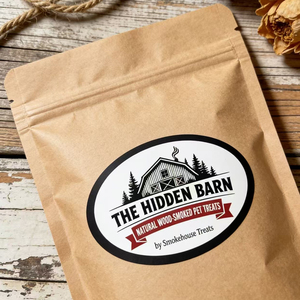 Etiquetas Adhesivas de PET Laminado Brillante, Resistentes al Aceite, Ecológicas, Impresas Personalizadas, con Código de Barras, para Empaquetado de Golosinas para Mascotas - Product Image 1