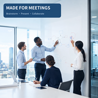 Tableau blanc souple de bureau, tableau blanc de haute qualité, tableau blanc enroulable, tailles personnalisables