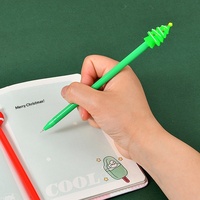 Kreative Niedliche Weihnachts-Kugelschreiber aus Kunststoff Grundschul-Geschenkpreise Schreibwaren-Geschenk Großhandel