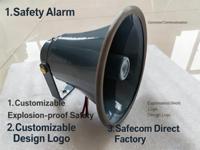 Altavoz con Bocina PoE, Control Remoto, Altavoz Industrial con Certificación CE IP66, Teléfonos Analógicos SIP, Sistema de PA, Transmisión de Sonido