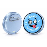 Pendentif connecté IA ODM 1,5 pouces, broche interactive intelligente, pendentif avec cordon, développement de matériel personnalisé en usine, API ouverte