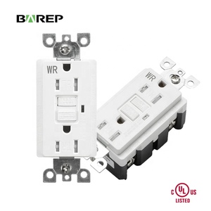 Presa GFCI 15A <span class=keywords><strong>TR</strong></span> WR Resistente alle Intemperie, Antimanomissione, con Auto-Test Automatico, Interruttore Differenziale - Product Image 3