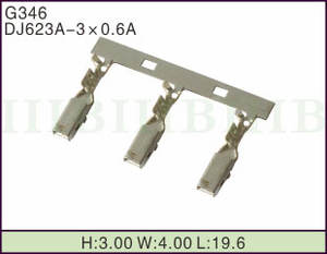 G346 DJ623A-3 * 0.6A connettore terminale in magazzino - Product Image 2