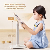Support de lecture en bois écologique YD22 Pro pour tout-petits, support de livre réglable en hauteur, support de tablette stable sans secousses pour la maison