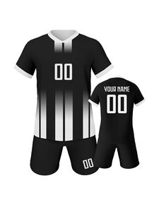 Heißer Verkauf Mehrfarbiger Kinder-Fußballtrikot-Satz Personalisierbare Trikots 100 % Polyester Vintage OEM-Service Dehnbar & Atmungsaktiv - Product Image 3