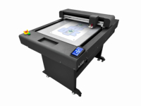 Flachbett-Schneideplotter Aufkleber-Etiketten-Schneidemaschine Plotter CCD-Kamera Schrittmotor Doppelkopf für Kartonherstellung