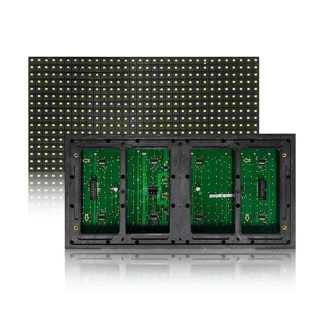 LED Text Display Panel Led Video Display White Module Outdoor SMD P10 Single Color LED Module High Brightness