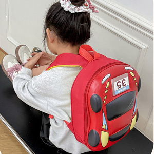 Zaino per Bambini 3D in EVA Rigido a Forma di Auto Cartone Animato, Ideale per la Scuola Materna e l'<span class=keywords><strong>Asilo</strong></span> - Product Image 5
