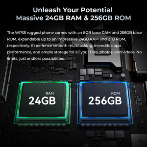 <span class=keywords><strong>OUKITEL</strong></span> WP35 5G โทรศัพท์มือถือสุดแกร่ง ราคาใหม่สุดคุ้ม 8GB 256GB หน้าจอ 6.6 นิ้ว ชิปเซ็ต MTK รุ่น 6100 แบตเตอรี่ 11000mAh มาตรฐาน IP68 รองรับ NFC ของแท้ - Product Image 5