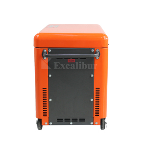 Generador de emergencia con manivela, nombres de partes del generador e interruptor de encendido y apagado automático - Product Image 6