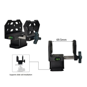 Soporte de trípode ligero de aluminio para tiro, abrazadera táctica para montaje en sillín, adaptador de caza para exteriores con rosca de <span class=keywords><strong>3</strong></span>/8 pulgadas - Product Image 6