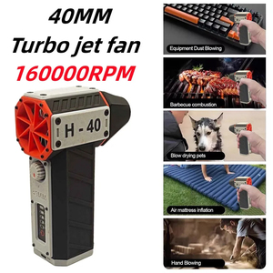 מנוע H40 500G+ בעל דחף של 40 מ\\\"מ, מנוע ללא פחמים, מאוורר טורבו חשמלי, מפוח אוויר נטען, מפוח אוויר עוצמתי עם שואב אבק - Product Image 3