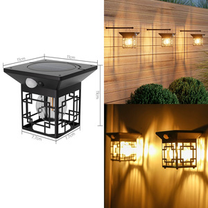 Bombilla Cilíndrica de Filamento de Tungsteno con Energía Solar, Sensor de Movimiento, Alta Luminosidad, Impermeable, para Exteriores, Éxito de Ventas Transfronterizo - Product Image 3