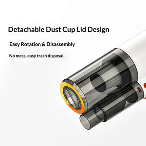 Aspirateur sans fil sans balais pour la maison, avec batterie au lithium détachable et aspirateur intégré haute puissance - Product Image 4