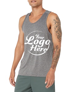 เสื้อกล้ามผู้ชายแบบลำลองแห้งเร็วสำหรับออกกำลังกายเป็นมิตรกับสิ่งแวดล้อมโลโก้ตามสั่งฤดูร้อน - Product Image 5