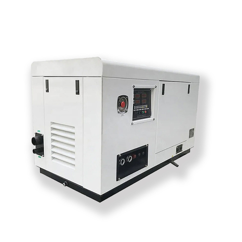 Custom Soundproof Cabin Box Type Yuchai Single Phase Engine Silent Diesel Emergency Power Generator Set