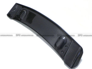 Aileron arrière simple en fibre de carbone style séquence EPR pour Veloster 2011-2016 (Turbo) avec finition polie - Product Image 3