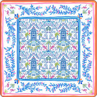 Alas Mahjong Motif Bebek Mallard Amerika, Cetakan Karangan Bunga Vintage, Gaya Cottagecore, Alas Felt Anti Selip, Grosir