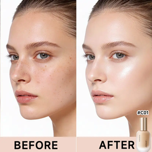 Base de Maquillaje de Cobertura Total Personalizada, Corrector, Impermeable, Hidratante, Mate, Crema Líquida - Product Image 4