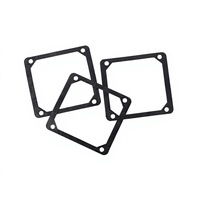 Bagues d'étanchéité en néoprène/silicone de forme personnalisée non standard fournies par le fabricant, composants en caoutchouc, modèle LX-0104, origine Zhejiang