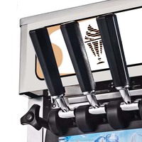 Professionnel italien machine à crème glacée molle machine à crème glacée