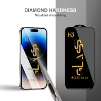 Protection d'écran en verre trempé antistatique ESD OG en promotion pour Samsung S22 iPhone 11 12 13 14 15 Pro Max Mini