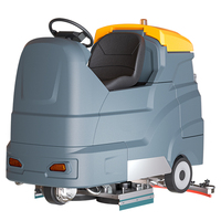 Machine de nettoyage routier industrielle K90, 7800m²/h, balayeuse à double brosse, pour centres logistiques, aéroports, routes en asphalte, laveuse de sols