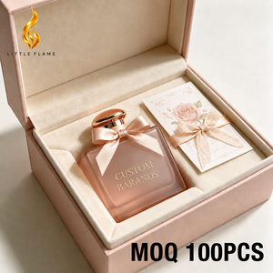 Ensemble de parfums de luxe LF Luxe Private Label, design nœud satiné, logo personnalisé, <span class=keywords><strong>parfum</strong></span> intense, essence florale de rose, <span class=keywords><strong>parfum</strong></span> OEM ODM - Product Image 1