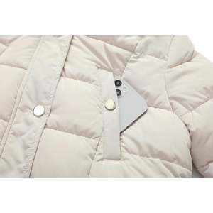 Parka d'hiver longue imperméable pour femme Moerdeng, veste matelassée épaisse avec rembourrage en polyester, manches longues, manteau chaud matelassé - Product Image 1