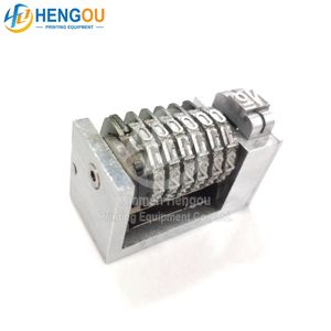 Máquina Numeradora de 6 Dígitos para Impresión Tipográfica 	 Codificación 4X8 Cicero Imprenta Tipográfica 36X25X17MM - Product Image 3