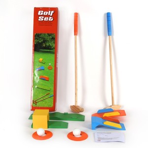 Ensemble de <span class=keywords><strong>mini</strong></span>-<span class=keywords><strong>golf</strong></span> en bois <span class=keywords><strong>pour</strong></span> enfants, <span class=keywords><strong>jeu</strong></span> de sport d'extérieur et d'intérieur, entraînement au putting et à la balle, idéal <span class=keywords><strong>pour</strong></span> la cour, la pelouse, le <span class=keywords><strong>jardin</strong></span>, amusement estival - Product Image 2