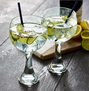 カスタムロゴリブ付きカラートニックバルーンジングラス - Product Image 3